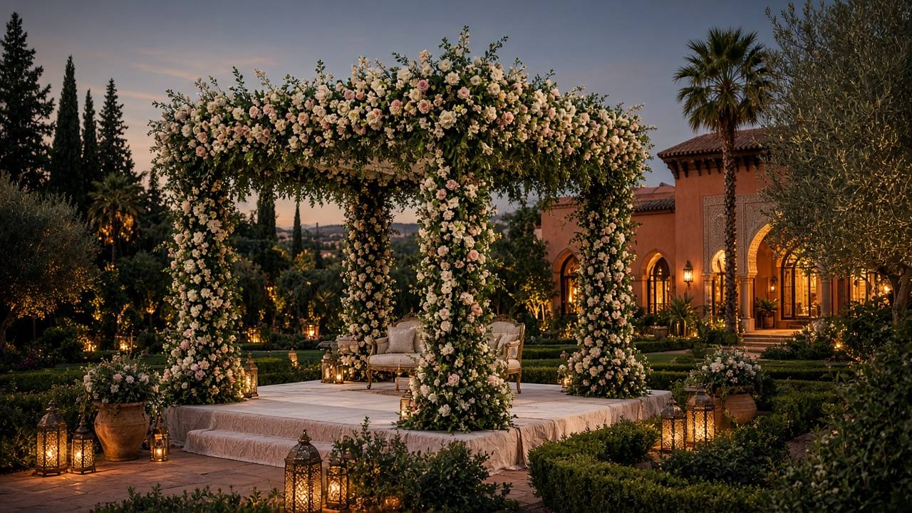 Jewish wedding in Marrakech